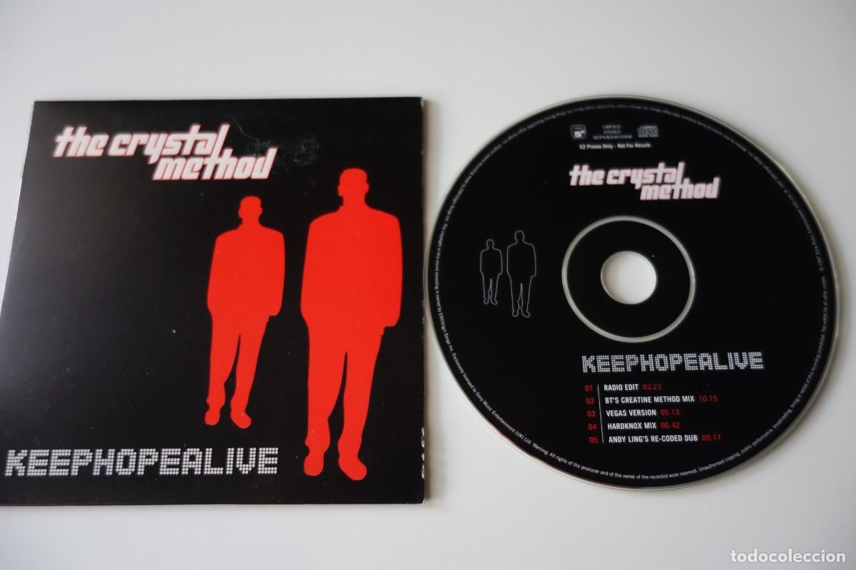 CDs de m&uacute;sica: CRYSTAL METHOD: Keep Hope Alive. CD SINGLE PROMO UK. 5 REMIXES - Foto 1