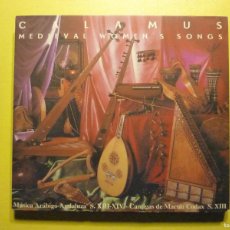 CDs de Música: CD - COMPAC DISC - CALAMUS - MEDIEVAL WOMEN´S SONGS - MONASTERIO SANTA ESPINA, VALLADOLID. Lote 365726126