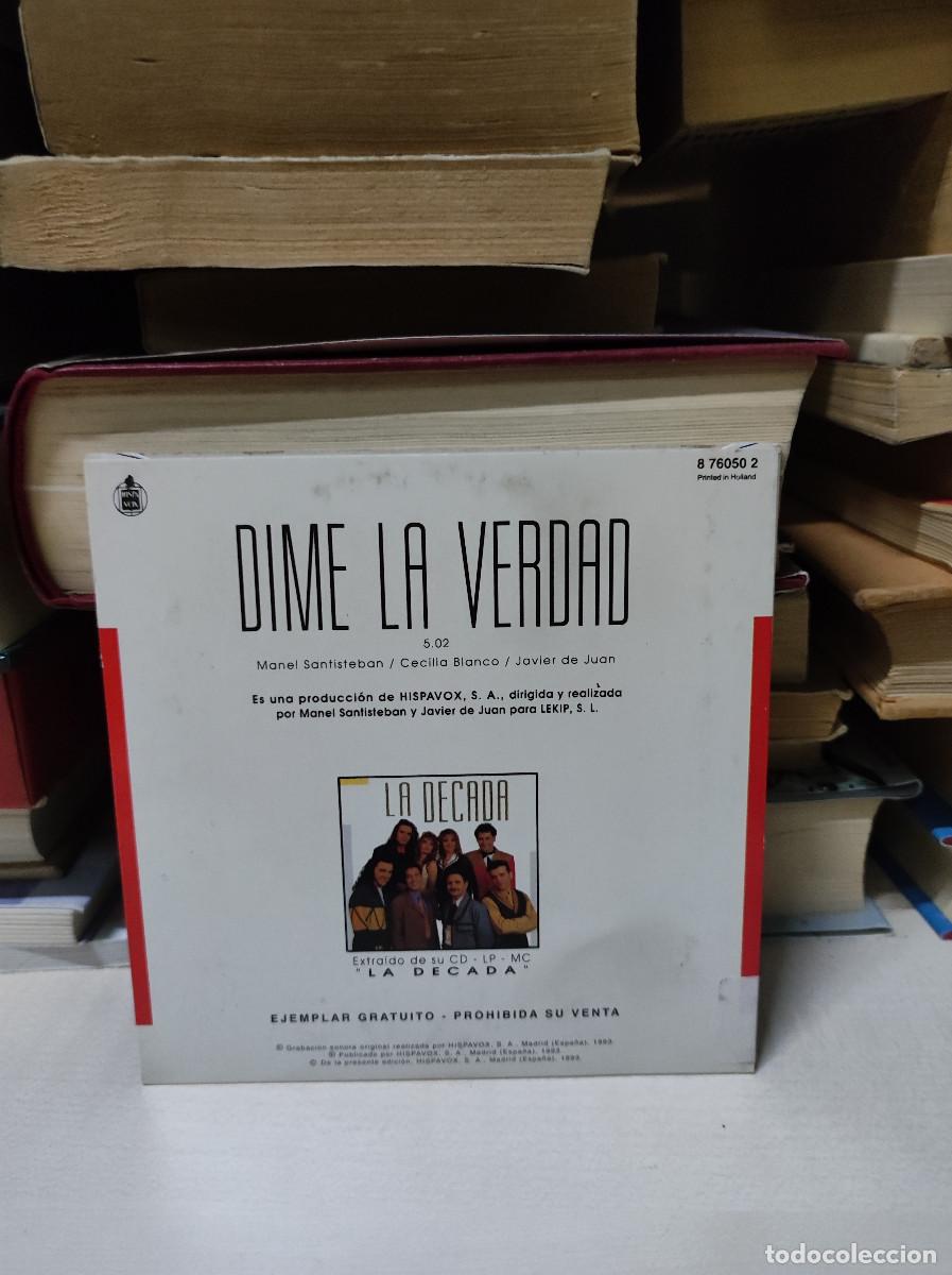 CDs de m&uacute;sica: La D&eacute;cada Prodigiosa &ndash; Dime La Verdad - Foto 2
