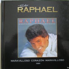 CDs de Música: CD TODO RAPHAEL MARAVILLOSO CORAZON MARAVILLOSO . VER FOTOGRAFIAS MUY NUEVO. Lote 365776851