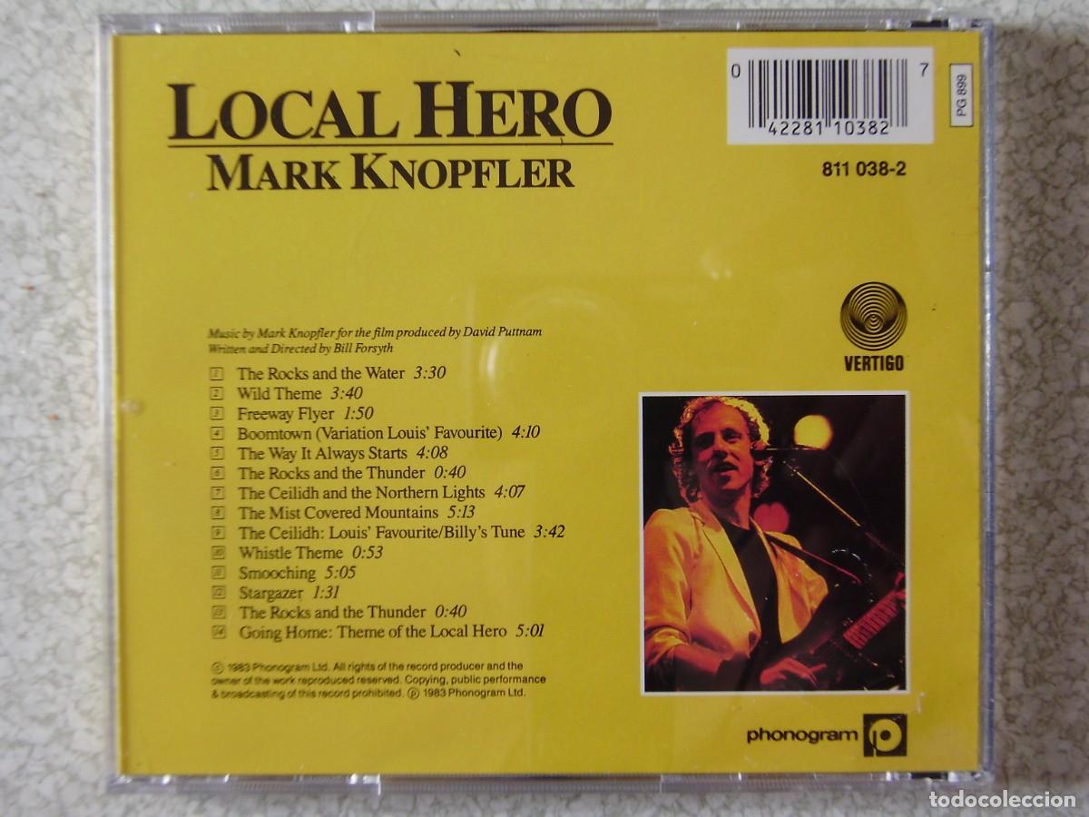 CDs de m&uacute;sica: LOCAL HERO...MARK KNOPFLER...BSO - Foto 2