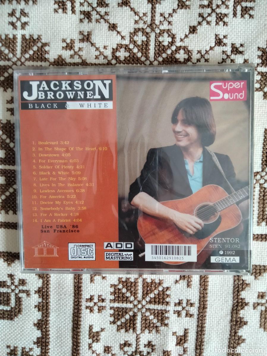 CDs de m&uacute;sica: JACKSON BROWNE - Black & White - Foto 2