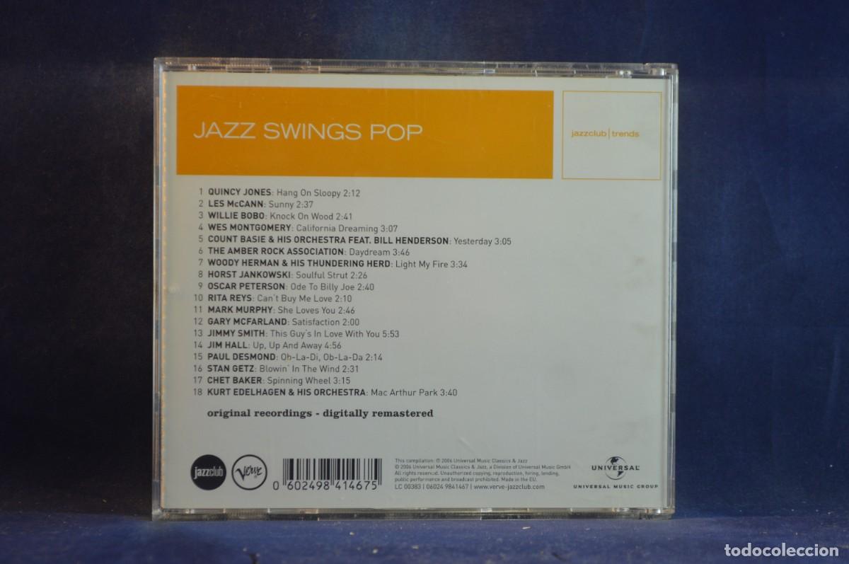 CDs de m&uacute;sica: VARIOUS - JAZZ SWINGS POP - CD - Foto 2