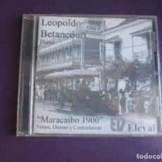 CDs de Música: LEPOLDO BETANCOURT - PIANO - MARACAIBO 1900 - CD 2005 - FOLK VENEZUELA, JAZZ, SIN USO. Lote 365865826