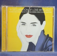 CDs de Música: VARIOUS - A DECLARATION OF LOVE WITH JAZZ - CD. Lote 365868261