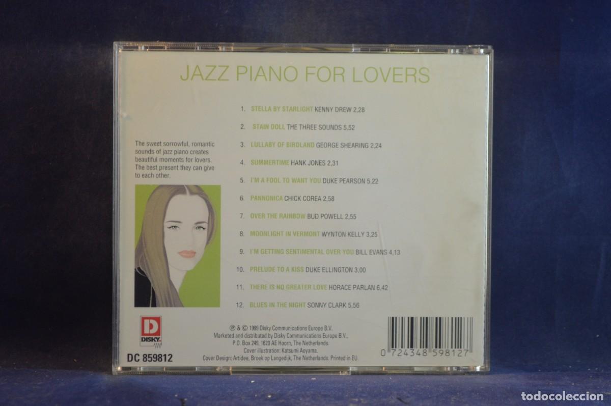 CDs de m&uacute;sica: VARIOUS - JAZZ PIANO FOR LOVERS - CD - Foto 2