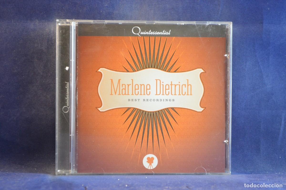 CDs de m&uacute;sica: MARLENE DIETRICH - BEST RECORDINGS - CD - Foto 1