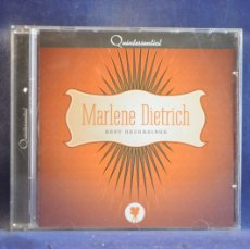 CDs de Música: MARLENE DIETRICH - BEST RECORDINGS - CD. Lote 365876566