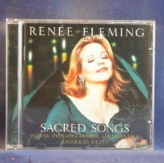 CDs de Música: RENÉE FLEMING / ROYAL PHILHARMONIC ORCHESTRA / ANDREAS DELFS - SACRED SONGS - CD. Lote 365891196