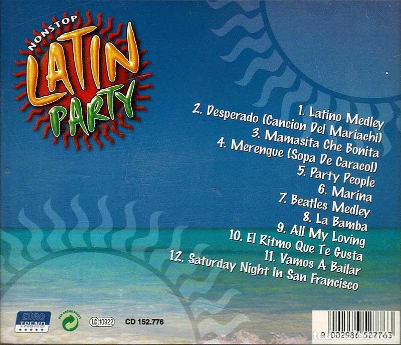 CDs de m&uacute;sica: Nonstop Latin Party. CD - Foto 2