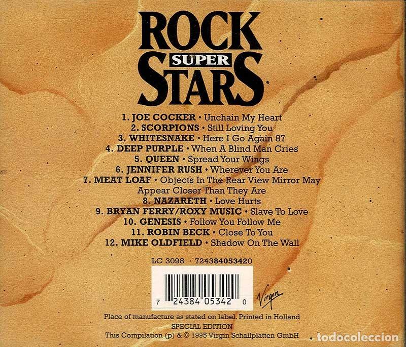 CDs de m&uacute;sica: Rock Super Stars. CD - Foto 2