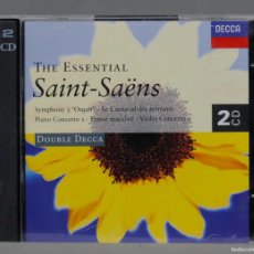 CDs de Música: 2 CD. SAINT-SAËNS – THE ESSENTIAL SAINT-SAËNS. Lote 365908631