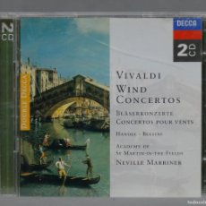 CDs de Música: 2 CD. VIVALDI – ACADEMY OF ST MARTIN-IN-THE-FIELDS*, NEVILLE MARRINER* – WIND CONCERTOS. Lote 365909181