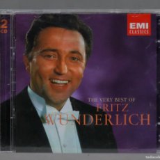 CDs de Música: 2 CD. FRITZ WUNDERLICH – THE VERY BEST OF. Lote 365910041