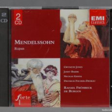 CDs de Música: 2 CD. MENDELSSOHN. DE BURGOS – ELIJAH. Lote 365910221
