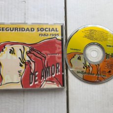 CDs de Música: SEGURIDAD SOCIAL 1982 1995 DE AMOR VOLUMEN II CD MUSICA KREATEN. Lote 365910376