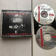 CDs de Música: SANDINISTA THE CLASH 2 COMPACT DISCS 1980 - CAJA GRANDE - CD MUSICA KREATEN. Lote 365912201