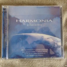 CDs de Música: HARMONIA - LE CHANT DES RÊVES - ERA - ADIEMUS - YANNI - ENIGMA - VANGELIS - 2 CDS 1998. Lote 365912546