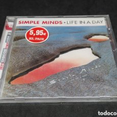 CDs de Música: SIMPLE MINDS - LIFE IN A DAY - CD - 1982 - NUEVO PRECINTADO - LOS DISCOS DE TU VIDA - EL PAÍS. Lote 365921246