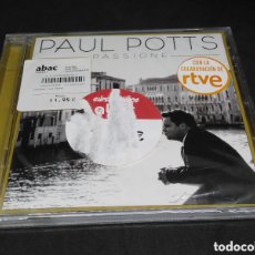 CDs de Música: PAUL POTTS - PASSIONE - CD - 2009 - NUEVO PRECINTADO. Lote 365922486