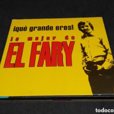 CDs de Música: QUE GRANDE ERES - LO MEJOR DE EL FARY - DOBLE CD CON LIBRETO - 2002 - DISCOS VERIFICADOS. Lote 365924421