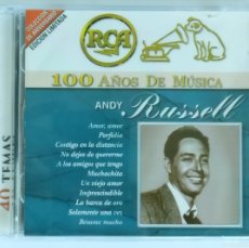 CDs de Música: ANDY RUSSELL - 100 AÑOS DE MUSICA - RCA- EDICION LIMITADA. Lote 365945856
