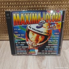 CDs de Música: DOBLE CD MAXIMA LOCURA 3 **SEMI-NUEVO **. Lote 365951916