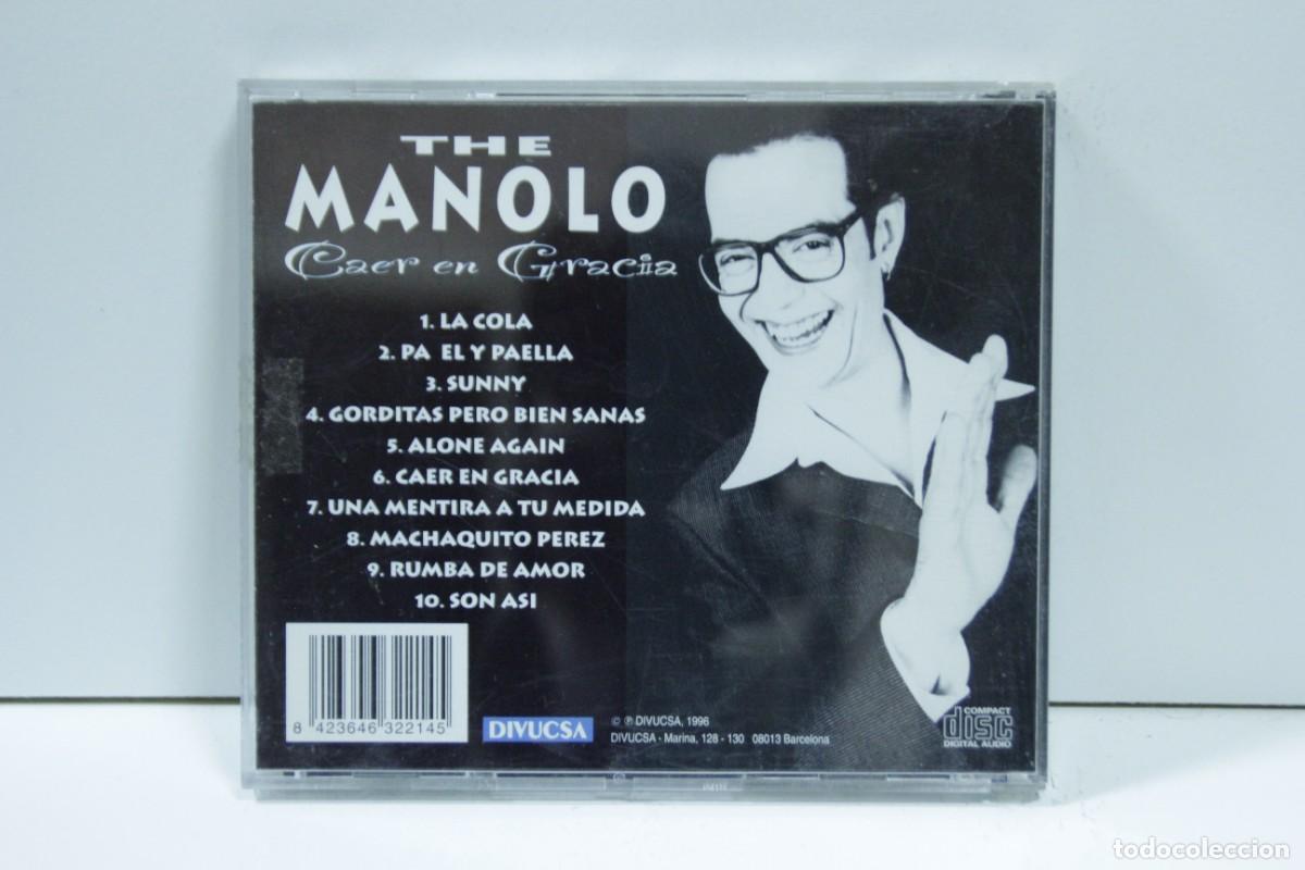 CDs de m&uacute;sica: DISCO CD. The Manolo &ndash; Caer En Gracia. COMPACT DISC. - Foto 2
