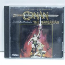 CDs de Música: DISCO CD. BASIL POLEDOURIS – CONAN THE BARBARIAN. COMPACT DISC.. Lote 365982381