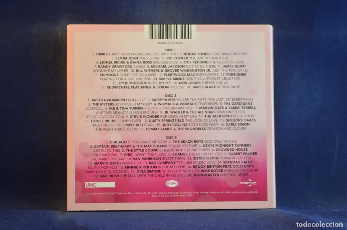 CDs de m&uacute;sica: VARIOUS - CLASSIC LOVE SONGS - 3 CD - Foto 2