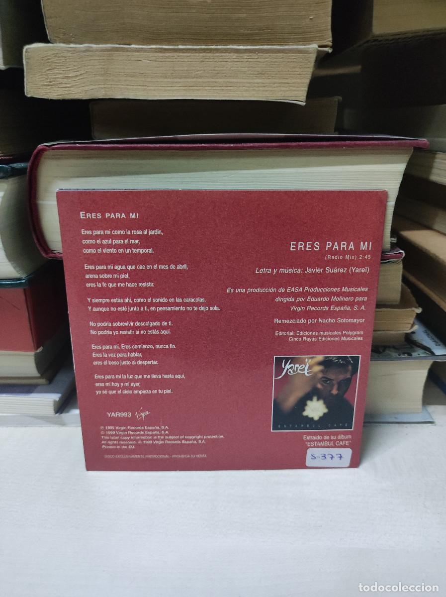 CDs de m&uacute;sica: yarei eres para mi - Foto 2