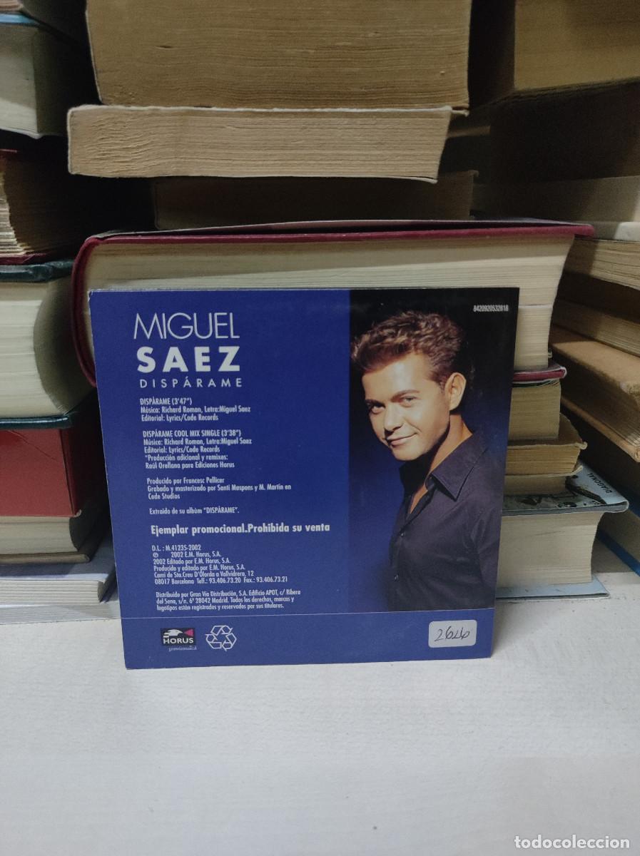 CDs de m&uacute;sica: Miguel Saez &ndash; Disp&aacute;rame - Foto 2