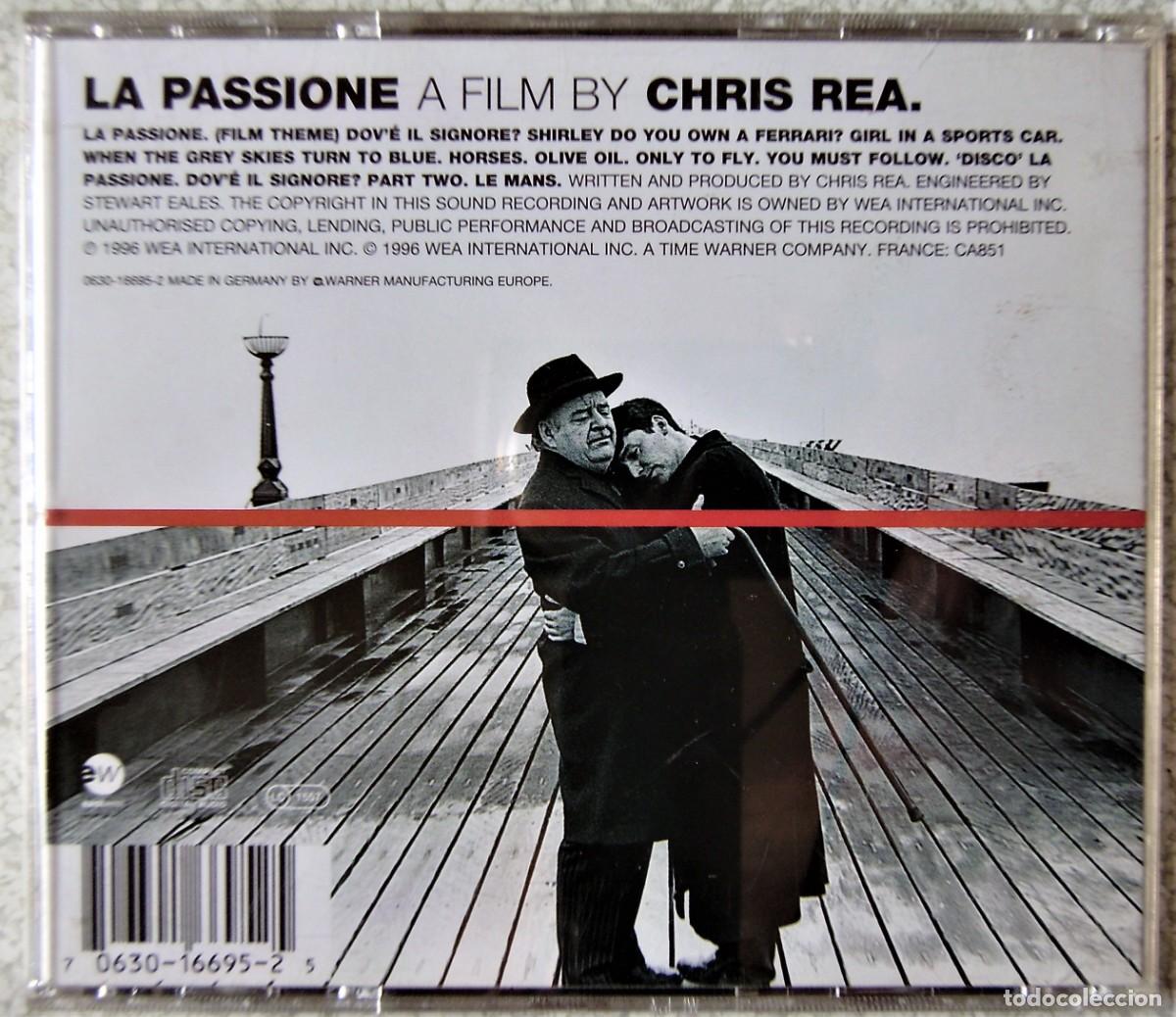 CDs de m&uacute;sica: LA PASSIONE.CHRIS REA...BSO RARA - Foto 2