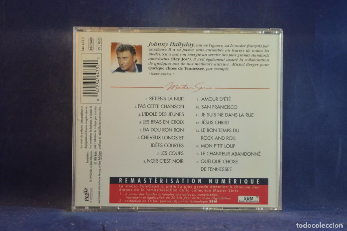 CDs de m&uacute;sica: JOHNNY HALLYDAY - MASTER SERIE VOL. 2 - CD - Foto 2