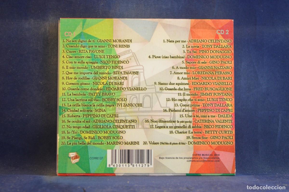 CDs de m&uacute;sica: VARIOS - ITALIA, TI AMO - 2 CD - Foto 2