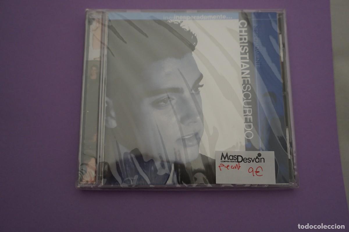 CDs de m&uacute;sica: CD (PRECINTADO) - INESPERADAMENTE... CHRISTIAN ESCUREDO - Foto 1