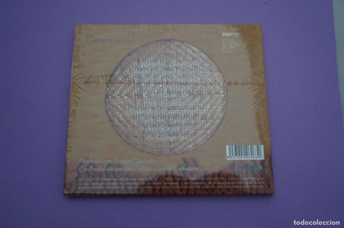CDs de m&uacute;sica: CD (PRECINTADO) - RENATO SPENCER E CAFE CAXA&Ccedil;A - PENEIRANDO - Foto 2