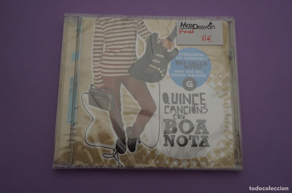 CDs de m&uacute;sica: CD (PRECINTADO) - QUINCE CANCIONS CON BOA NOTA - Foto 1