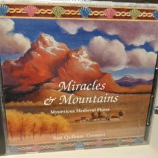 CDs de Música: CD SAM QUILMAS CONSORT : MIRACLES & MOUNTAINS ( MISTERIOUS MEDIEVAL FLUTES ). Lote 366135221