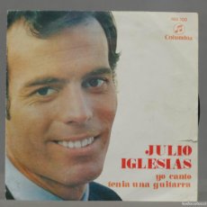 CDs de Música: SINGLE. JULIO IGLESIAS – YO CANTO / TENÍA UNA GUITARRA. Lote 366136896