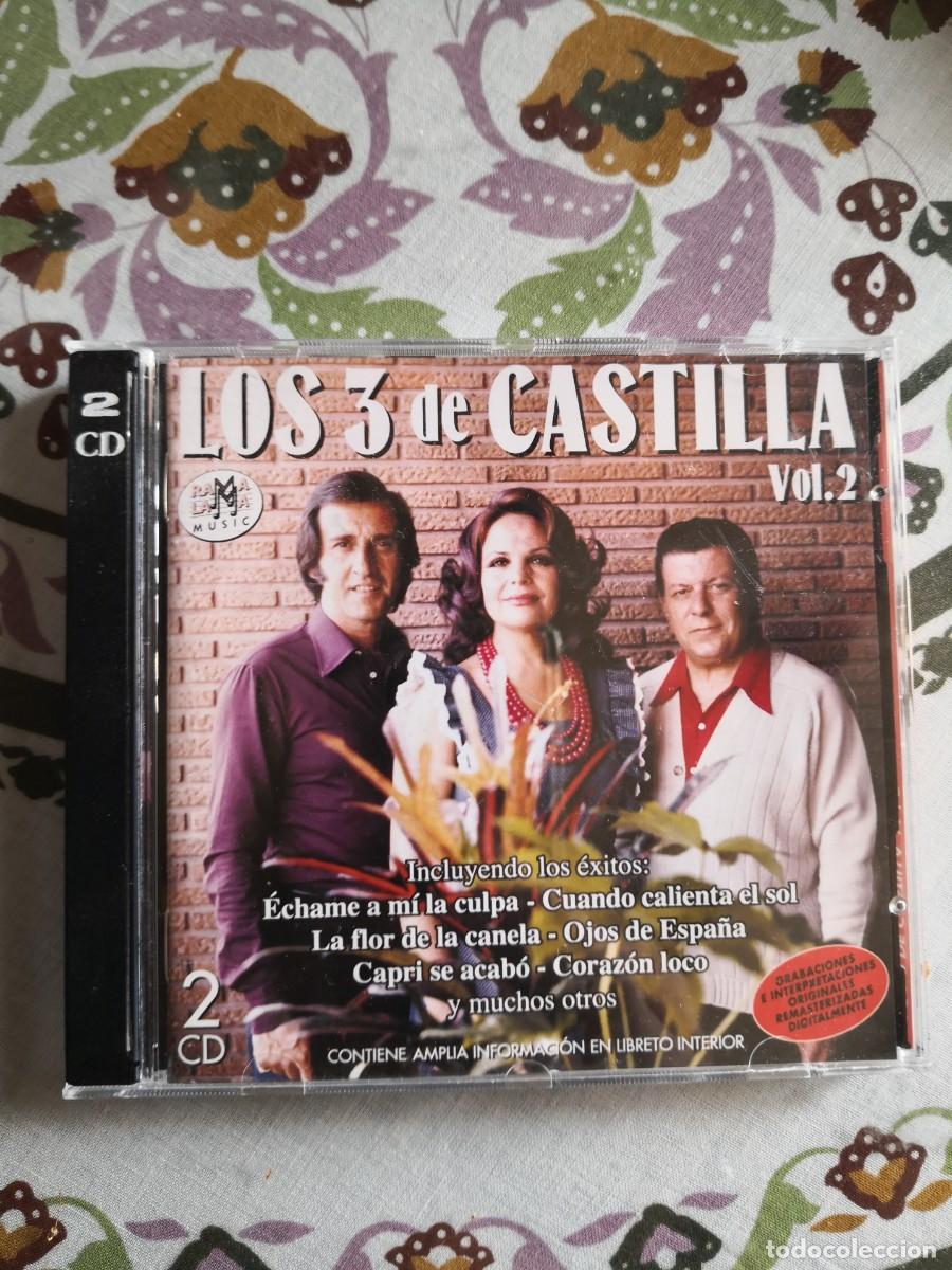 CDs de m&uacute;sica: CD DOBLE LOS 3 DE CASTILLA - Foto 1