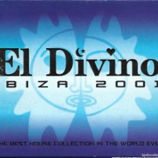 CDs de Música: EL DIVINO IBIZA 2001 - SERGIO SERRANO + WALLY LOPEZ + BEL AMOUR + FINALLY + LA LUAN CD DOBLE. Lote 366153756