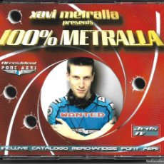 CDs de Música: 100% METRALLA - PONT AERI - XCALIBUR + NEW SYSTEM + DIANAS + DJ NAU + SKUDERO + DJ PAUL CD TRIPLE. Lote 366155426