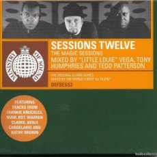 CDs de Música: SESSION TWELVE - VEGA + TONY HUMPHRIES + TEDD PATTERSON + FRANKIE KNUCKLES CD DOBLE. Lote 366155901