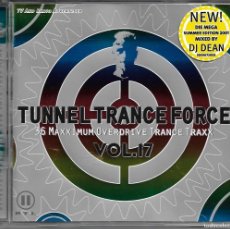 CDs de Música: TUNNEL TRANCE VOL. 17 - ANGEL OF DEATH + SUNBEAM + DJ SPOKE + VESPA 63 + YODA CD DOBLE. Lote 366156831