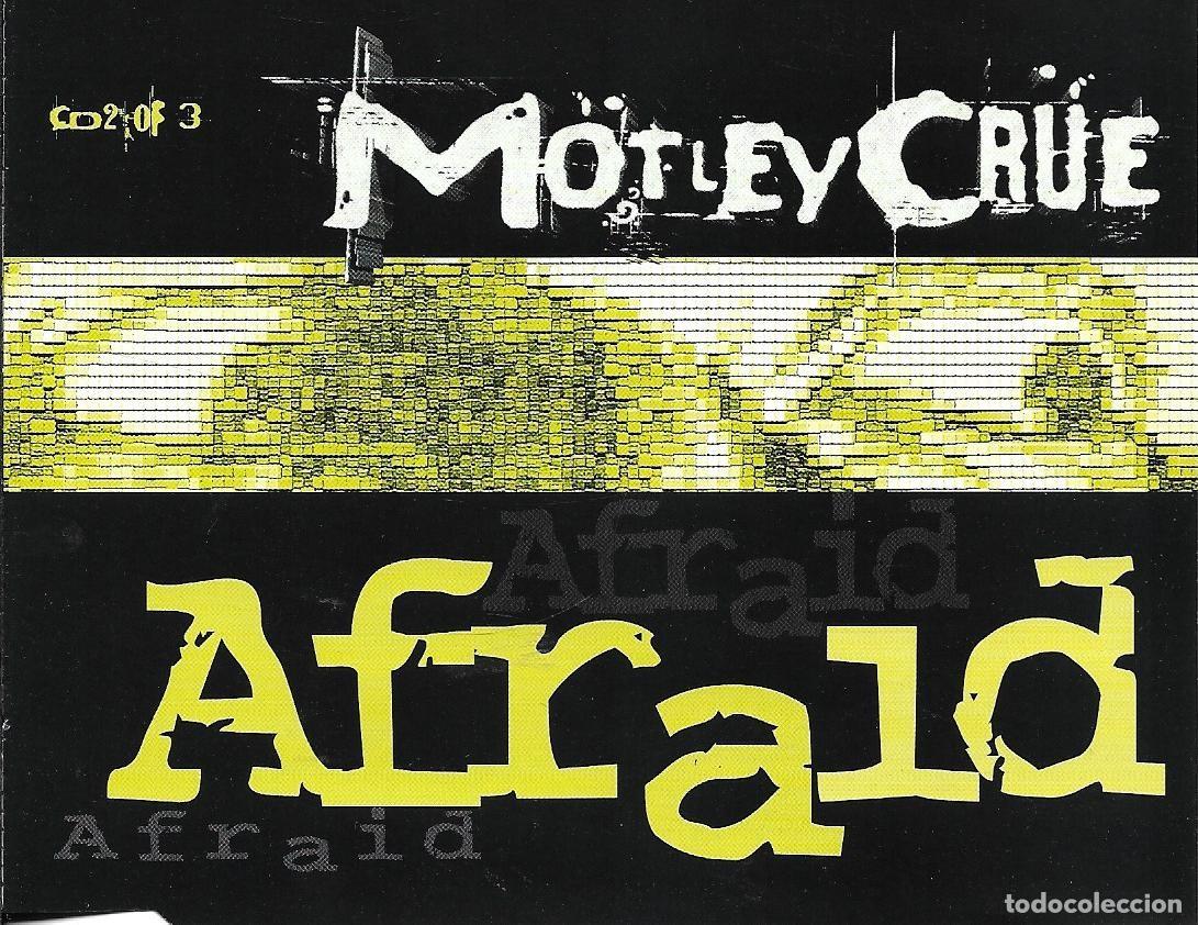 CDs de m&uacute;sica: MOTLEY CRUE - AFRAID CD SINGLE 4 TEMAS - Foto 1