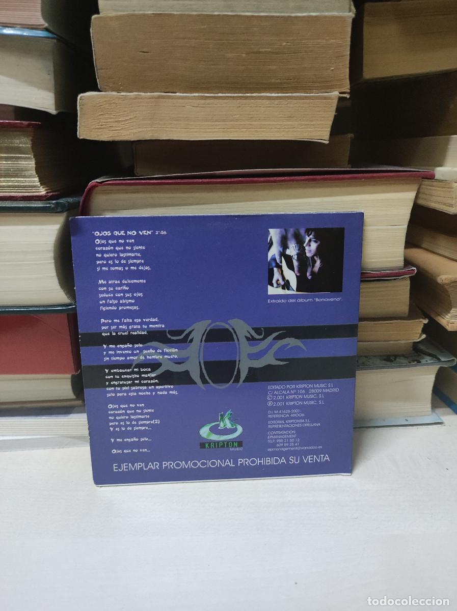 CDs de m&uacute;sica: Bonavena &ndash; Ojos Que No Ven - Foto 2