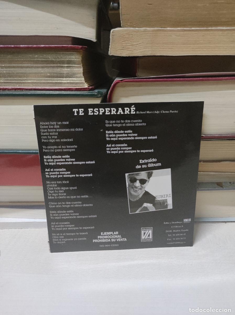 CDs de m&uacute;sica: Seraf&iacute;n Zubiri &ndash; Te Esperar&eacute; - Foto 2