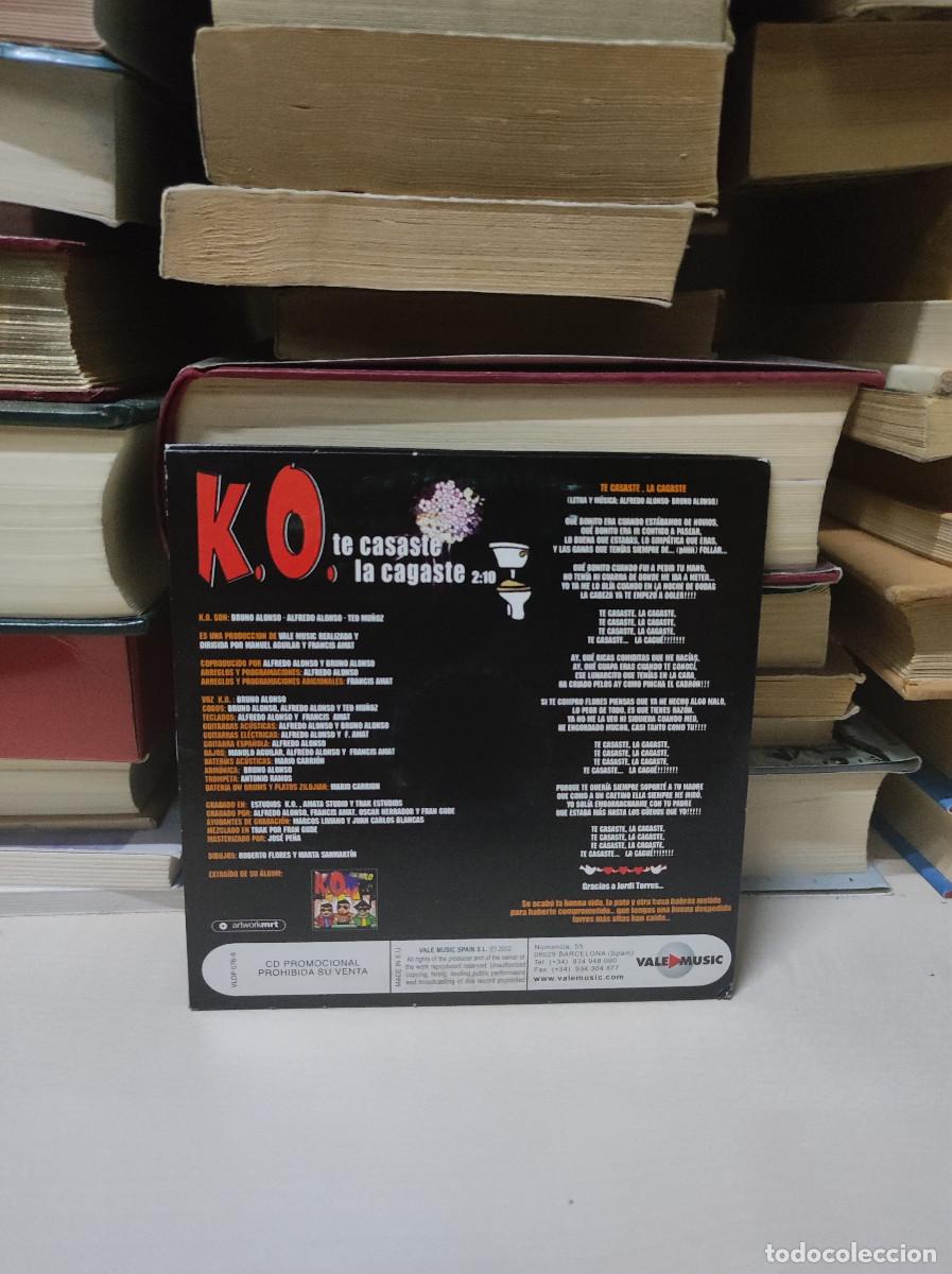 CDs de m&uacute;sica: K.O. &ndash; Te Casaste La Cagaste - Foto 2