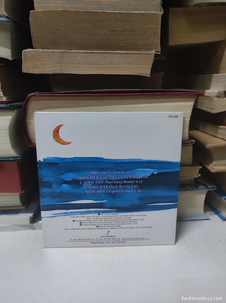 CDs de m&uacute;sica: Jos&egrave; Padilla &ndash; Adios Ayer - Foto 2